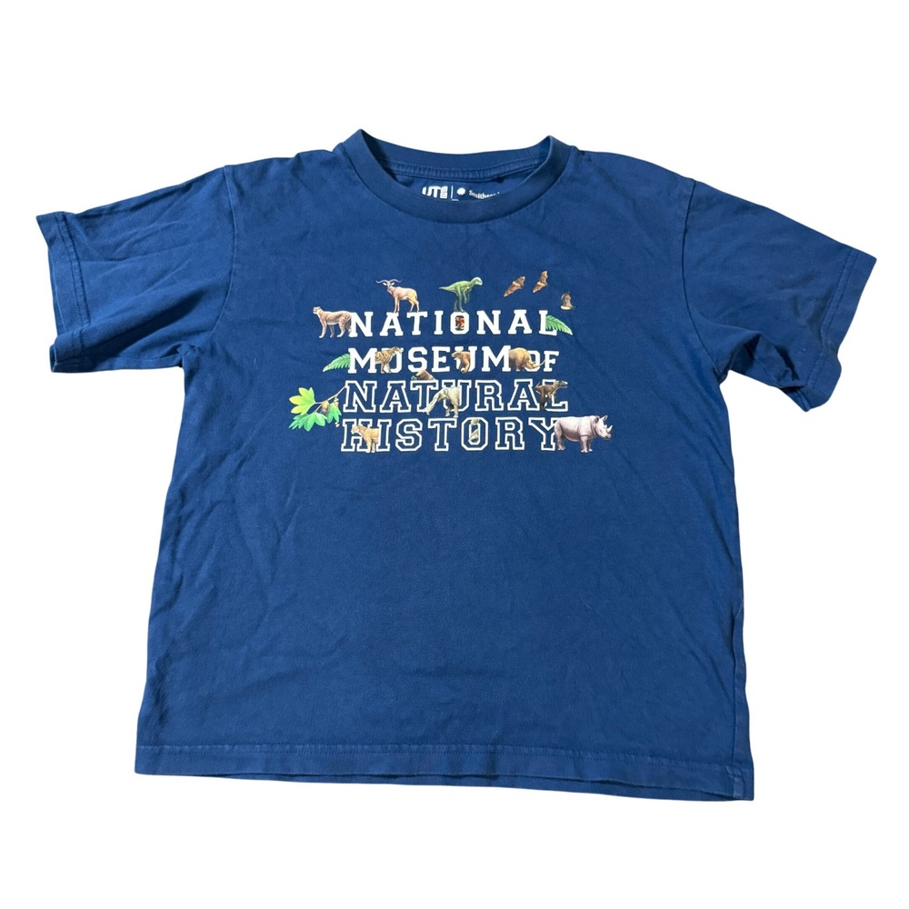 Uniqlo National Museum of Natural History History Smithsonian Tee Size 8 130‎